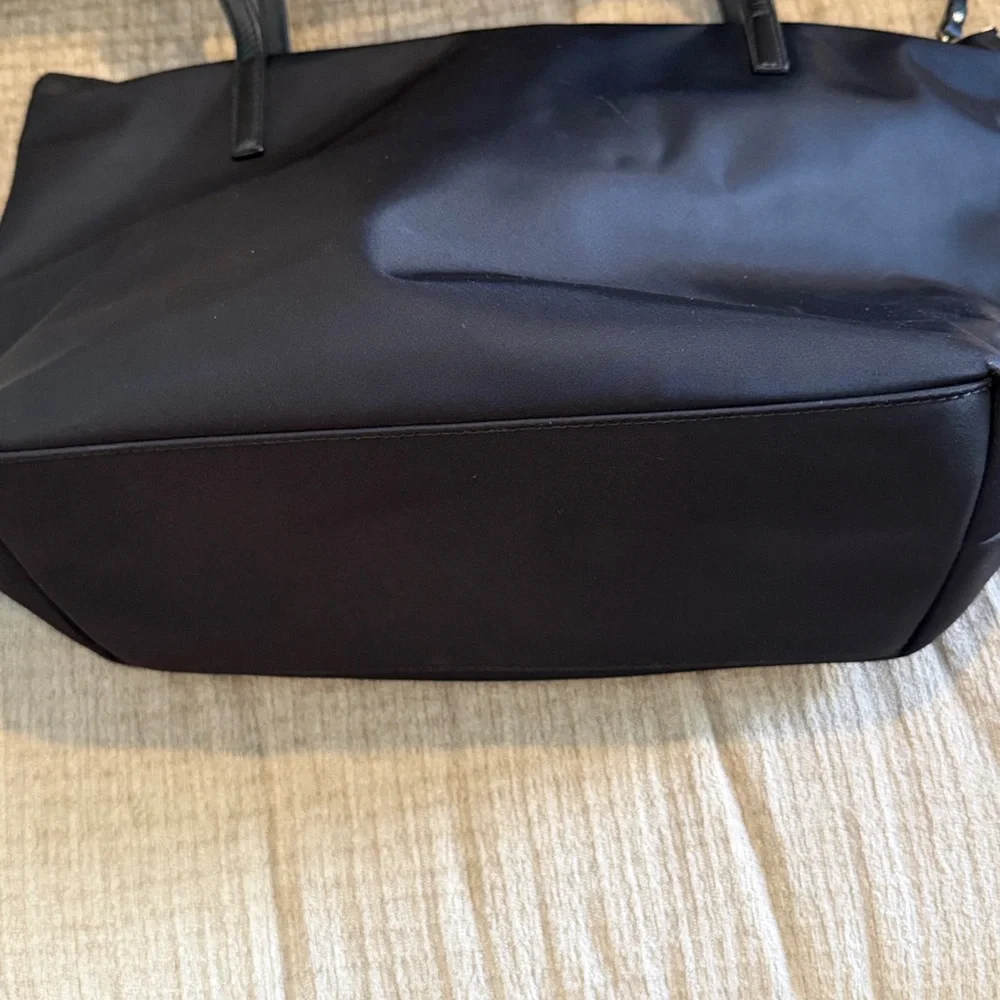 Kate Spade Black Tote with Floral Embroidery - Picture 4 of 12